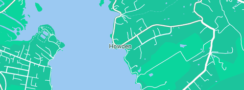 Map showing the location of Cobbold Kieth in Howden, TAS 7054