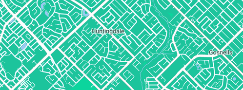 Map showing the location of Cascade Plumbing & Gas Services in Huntingdale, WA 6110