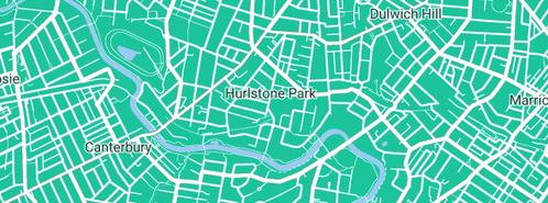 Map showing the location of All Angles Plumbing in Hurlstone Park, NSW 2193