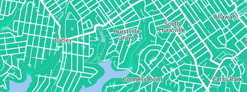 Map showing the location of Prolific Plumbing in Hurstville Grove, NSW 2220