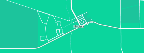 Map showing the location of Rural Plumbing & Gas in Hyden, WA 6359