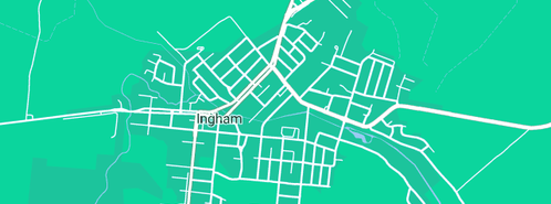 Map showing the location of Venables J S & K A in Ingham, QLD 4850