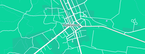 Map showing the location of Leach I C & C A in Inglewood, VIC 3517