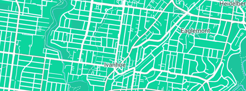 Map showing the location of Jp Bone Pty Ltd in Ivanhoe North, VIC 3079