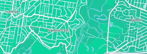 Map showing the location of Allcare Plumbing Services Pty Ltd in Ivanhoe East, VIC 3079