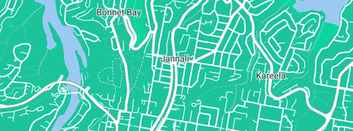 Map showing the location of Absorbeez in Jannali, NSW 2226