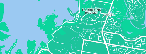 Map showing the location of Malcolm Hanley Plumbing Service in Joyner, QLD 4500