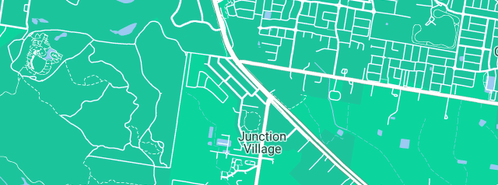 Map showing the location of Bravo Plumbers in Junction Village, VIC 3977