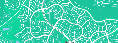 Map showing the location of Twin City Plumbing in Kambah, ACT 2902