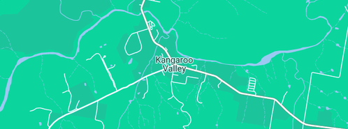 Map showing the location of Kangaroo Valley Plumbing in Kangaroo Valley, NSW 2577