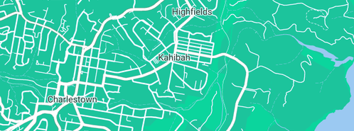 Map showing the location of Ryan Dagwell Plumbing in Kahibah, NSW 2290