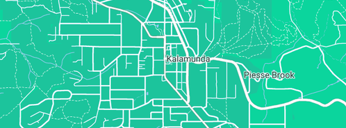 Map showing the location of Aquatight Plumbing & Gas in Kalamunda, WA 6076