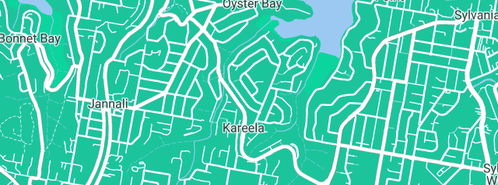 Map showing the location of Ferrow's Plumbing Service in Kareela, NSW 2232