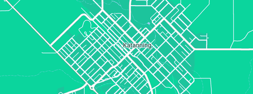 Map showing the location of Plumbing Katanning in Katanning, WA 6317
