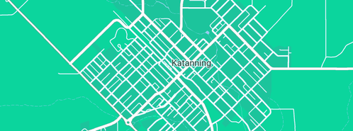 Map showing the location of Greater South Plumbing & Gas in Katanning, WA 6317