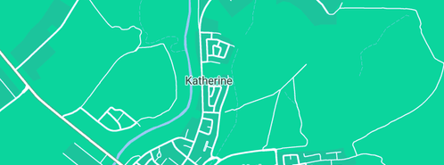 Map showing the location of Katherine Plumbing & Gasfitting Pty Ltd in Katherine, NT 850