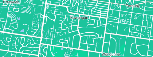 Map showing the location of King Plumbing & Drainage Pty Ltd in Kawungan, QLD 4655