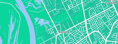 Map showing the location of Plumbfix in Kawana, QLD 4701