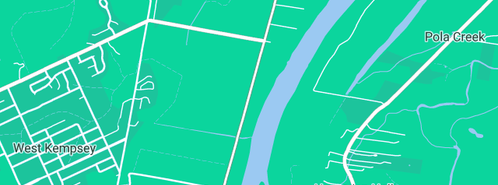 Map showing the location of David Burns Plumbing Pty Ltd in Kempsey, NSW 2440