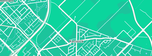 Map showing the location of Hughes Industrial Services Pty Ltd in Kenwick, WA 6107