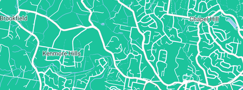 Map showing the location of Brisbane Central Plumbing & Maintenance in Kenmore Hills, QLD 4069