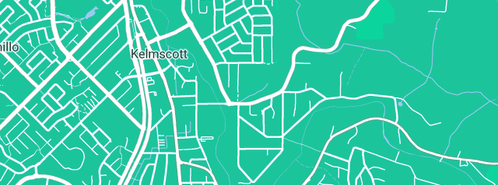 Map showing the location of Flo-Gas in Kelmscott, WA 6111