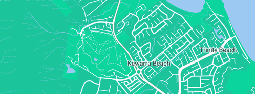 Map showing the location of Beach Plumbing in Kewarra Beach, QLD 4879