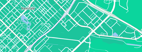 Map showing the location of Boomer Kerbing & Civil Services in Kewdale, WA 6105