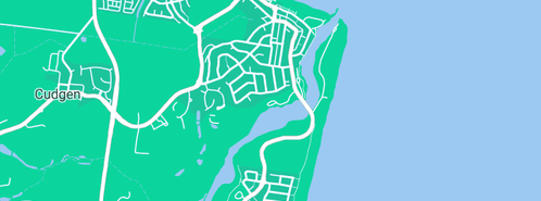 Map showing the location of Les's Lawn Mowing & Home Maintenance in Kingscliff, NSW 2487