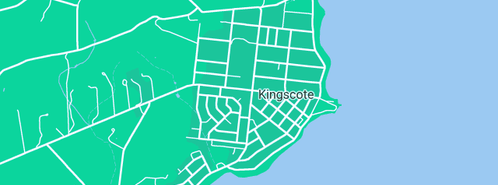 Map showing the location of Booker in Kingscote, SA 5223