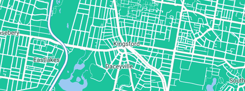 Map showing the location of Proximity Plumbing in Kingsford, NSW 2032