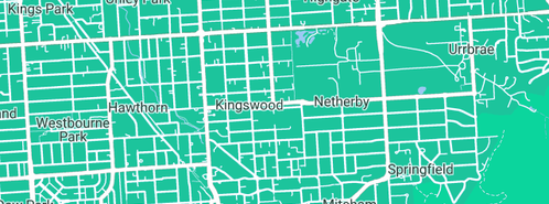 Map showing the location of Miller Bill Plumbing P/L in Kingswood, SA 5062