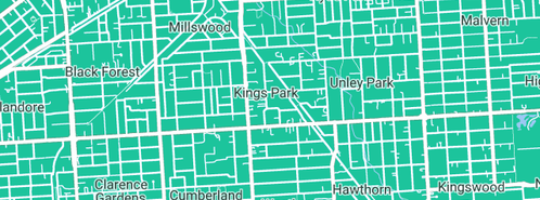 Map showing the location of Tap Fix Mr in Kings Park, SA 5034