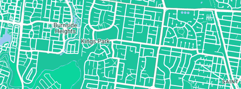 Map showing the location of Western Plumbing Maintenance in Kings Park, VIC 3021