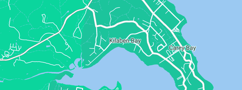 Map showing the location of Excelsior Plumbing Services in Kilaben Bay, NSW 2283