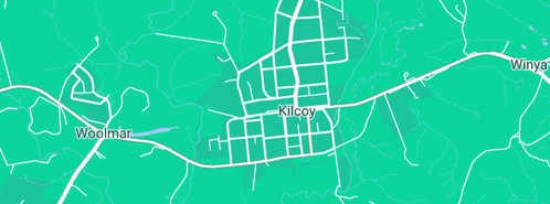 Map showing the location of Kilcoy Plumbing in Kilcoy, QLD 4515