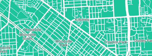 Map showing the location of Denaro Plumbing in Kilkenny, SA 5009