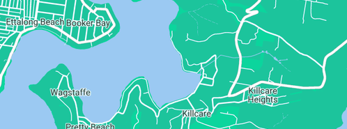 Map showing the location of Mal Edwards Plumbing in Killcare, NSW 2257