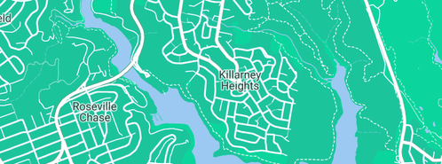 Map showing the location of Paul Dawson Plumbing in Killarney Heights, NSW 2087