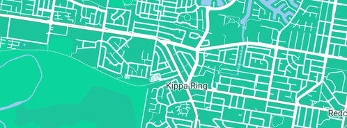 Map showing the location of ASP Plumber in Kippa-Ring, QLD 4021