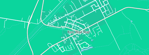 Map showing the location of Batchs Stockfeed & Produce in Koo Wee Rup, VIC 3981