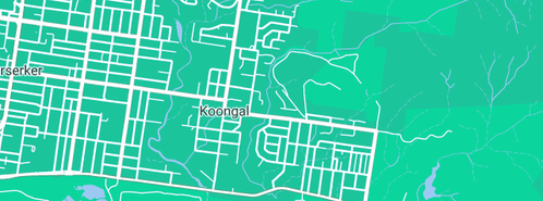 Map showing the location of Hills All Hours Plumbing in Koongal, QLD 4701