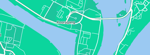 Map showing the location of KJ Plumbing in Kooragang, NSW 2304