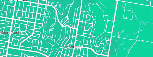 Map showing the location of Wagga Plumbing Profesionals in Kooringal, NSW 2650