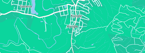 Map showing the location of Kyogle Plumbing Supplies in Kyogle, NSW 2474