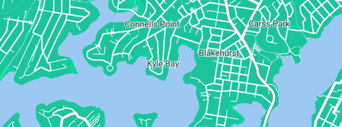 Map showing the location of Clark Plumbing Resolutions in Kyle Bay, NSW 2221