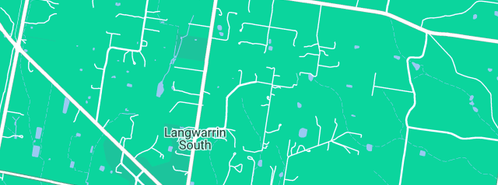 Map showing the location of Beachside Plumbing in Langwarrin South, VIC 3911