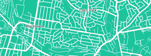 Map showing the location of Plumber Baulkham Hills in Lalor Park, NSW 2147