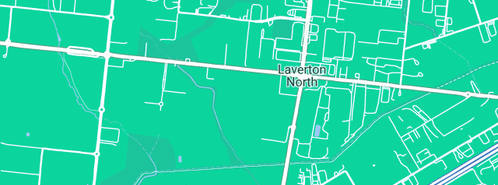 Map showing the location of Plumbing Constructions P/L in Laverton North, VIC 3026