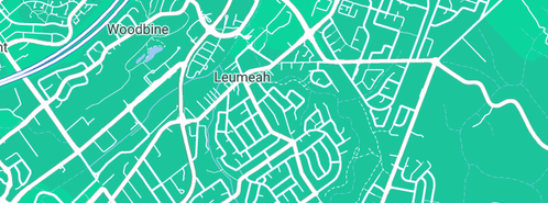 Map showing the location of Martin in Leumeah, NSW 2560